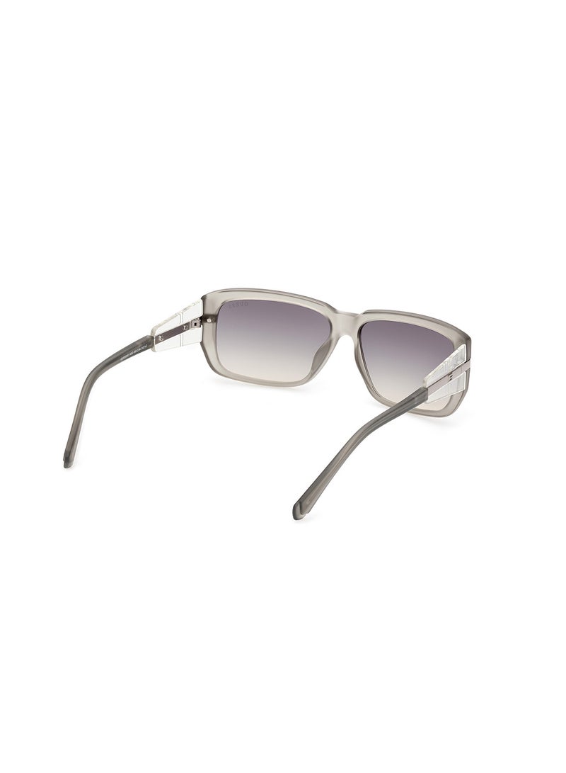 GUESS Men's UV Protection Rectangular Sunglasses - GU0009093Q60 - Lens Size: 60 Mm - Image 5